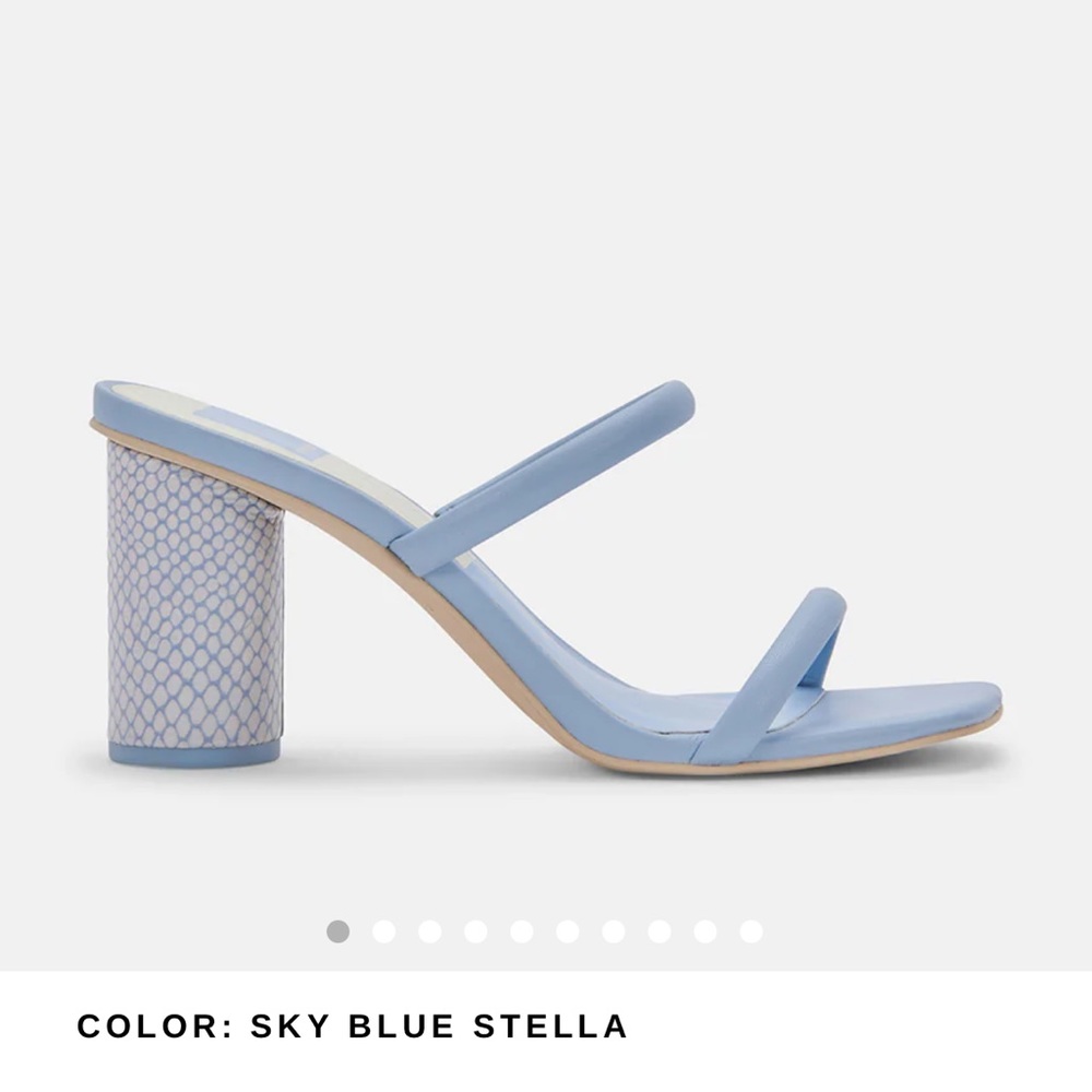 NOLES HEELS SKY BLUE STELLA HEELS